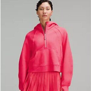 Scuba Oversized Half-Zip Hoodie